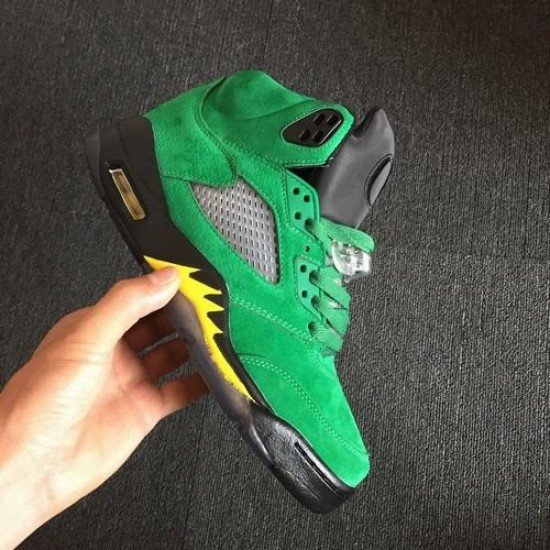 Air Jordan 5 Oregon Ducks-1