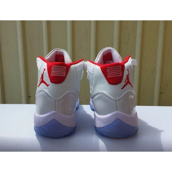 Air Jordan 11 White Red-01