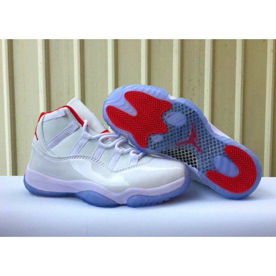 Air Jordan 11 White Red-01