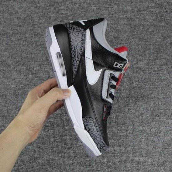 Air Jordan 3 Black Cement Nike-1