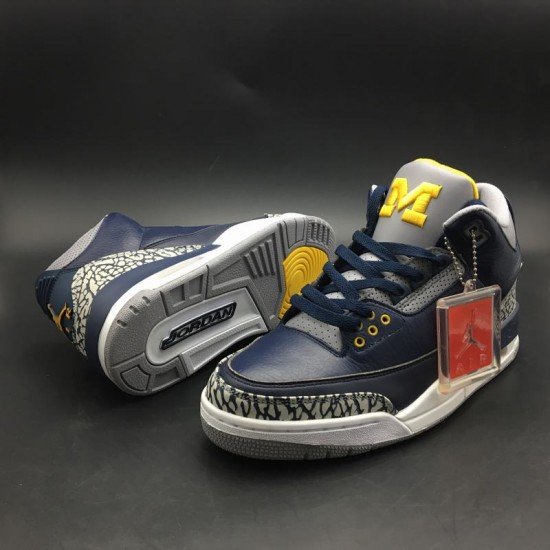 Air Jordan 3 Michigan PE-1