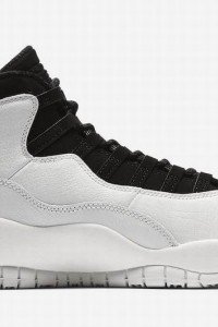 Air Jordan 10 White Black-1