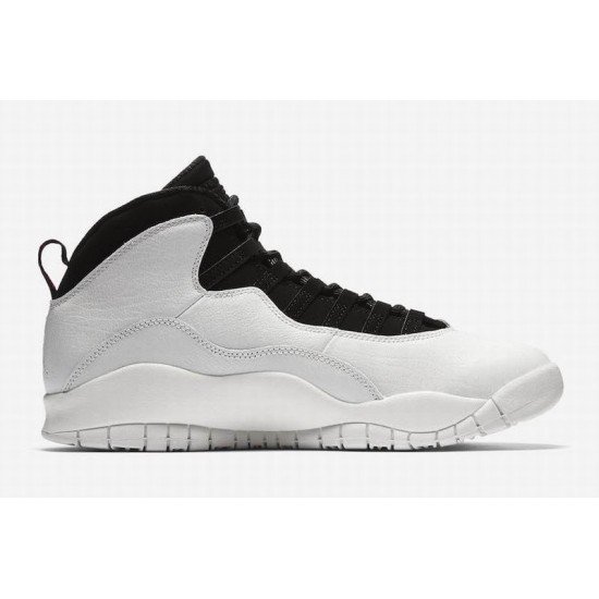 Air Jordan 10 White Black-1