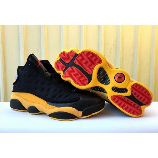 Air Jordan 13 Yellow Black-1