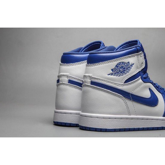 Air Jordan 1 Blue White-1