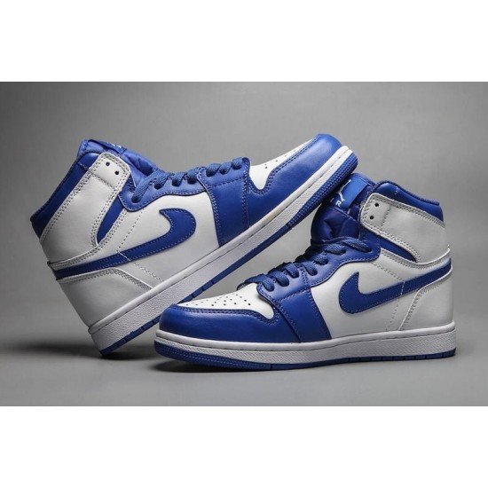 Air Jordan 1 Blue White-1