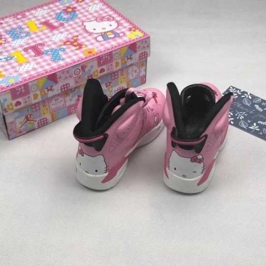 Air Jordan VI (6) Kids Pink