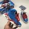 Air Jordan VI (6) Kids Blue/red