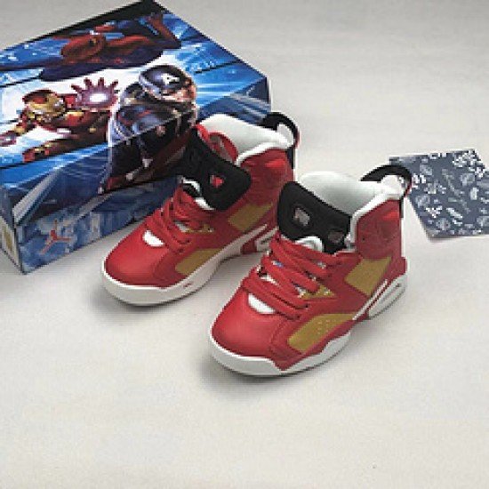 Air Jordan VI (6) kids red