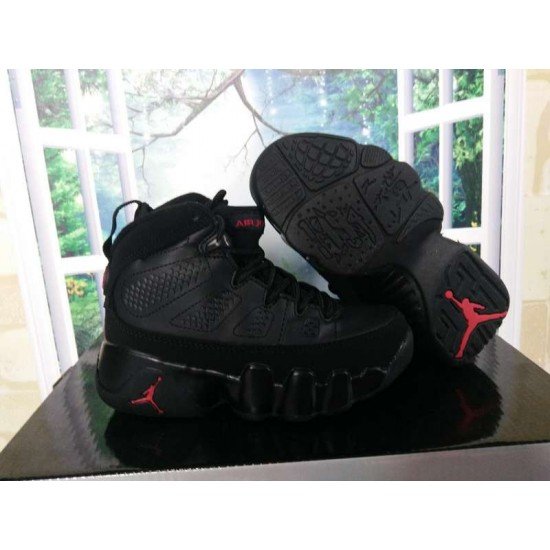 Air Jordan IX (9)  Kids full black