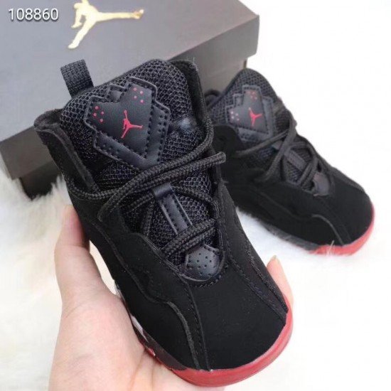 Air Jordan VII (7) top Kids black