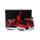 Air Jordan IV(4) Kids red