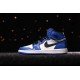 Air Jordan I (1) top  Kids blue