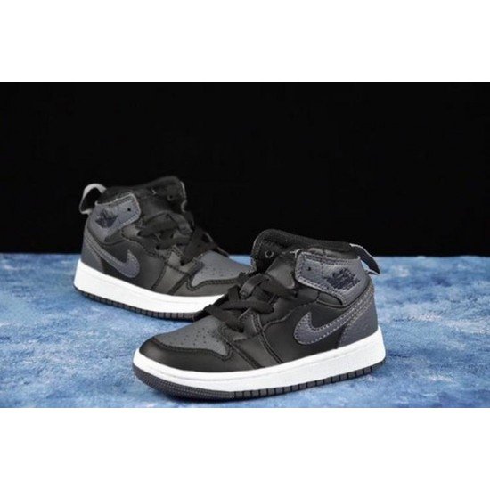 Air Jordan I (1)  Kids Gray black