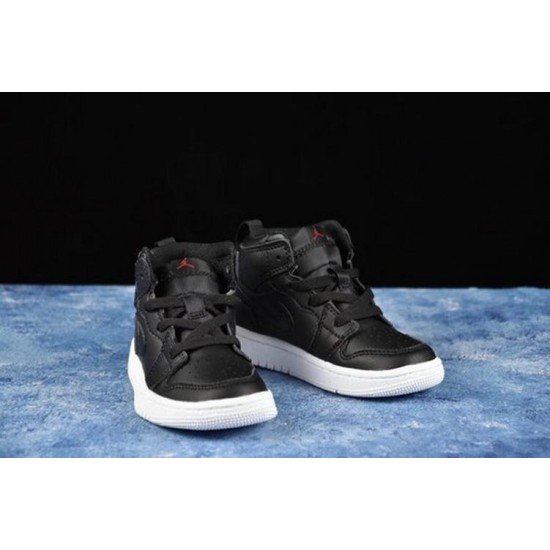 Air Jordan I (1) top Kids black