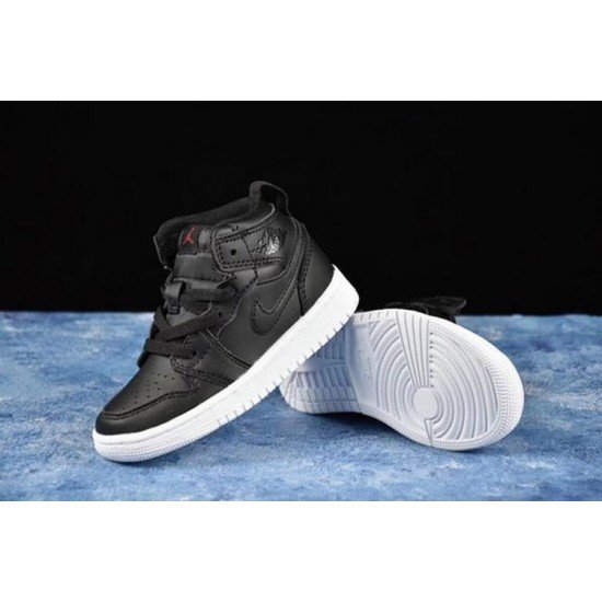 Air Jordan I (1) top Kids black