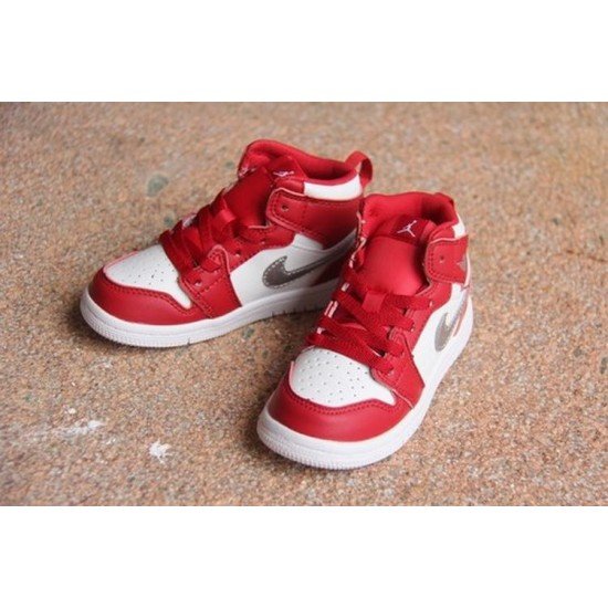 Air Jordan I (1) top Kids red