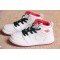 Air Jordan I (1) top  Kids White Red