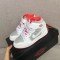 Air Jordan I (1) top Kids White gray red