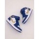 Air Jordan I (1) Kids White gold