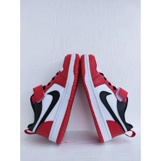 Air Jordan I (1) low Kids red white