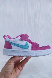 Air Jordan I (1) Kids low White purple