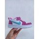 Air Jordan I (1) Kids low White purple