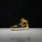 Air Jordan I (1) Kids white black yellow