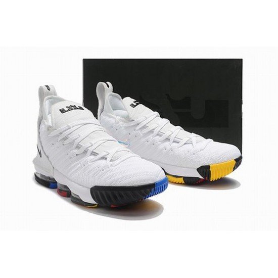 LeBron XVI (16)  white