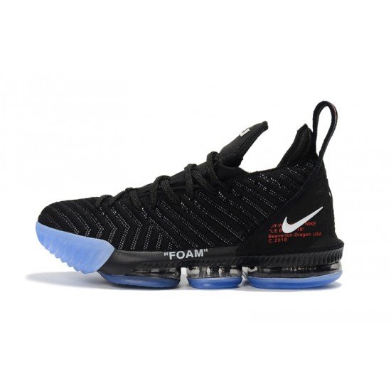 LeBron XVI (16)  Black blue