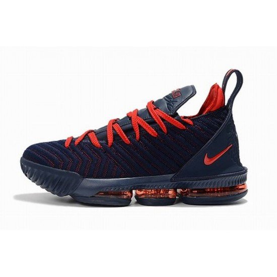 LeBron XVI (16)  Dark blue red