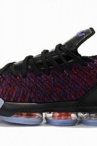  LeBron XVI (16) Black and blue orange