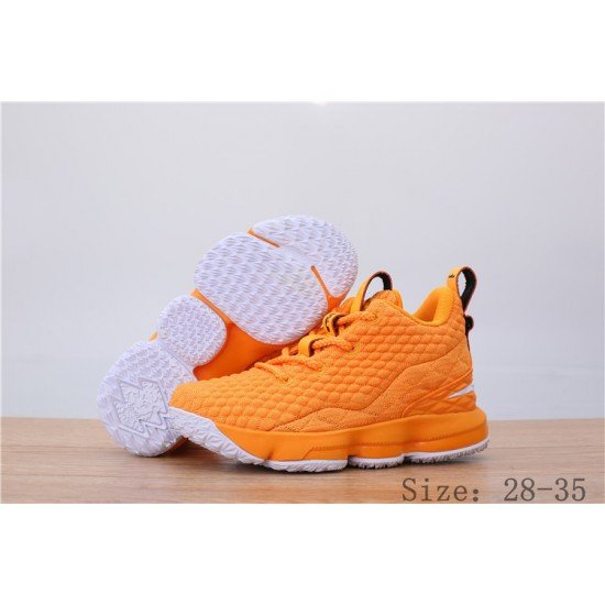 LeBron XV(15) kids orange