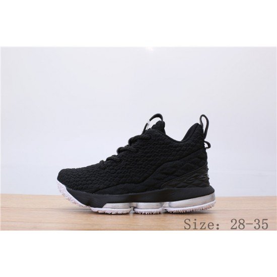 LeBron XV(15)  kids black