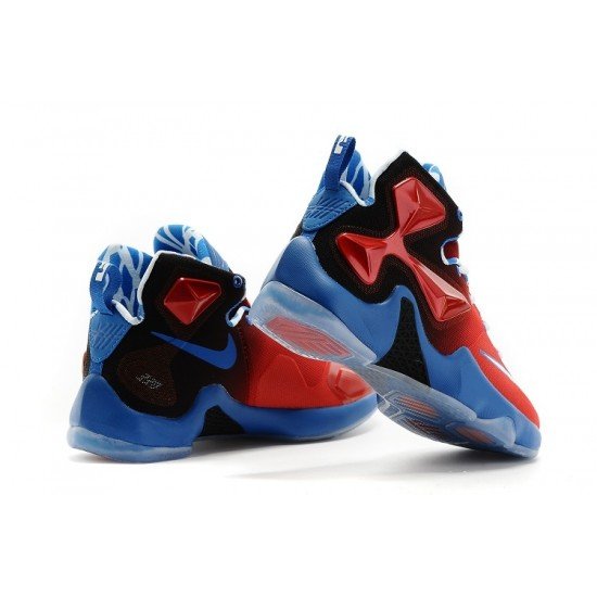 LeBron XIII (13) red blue