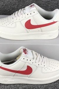 Air Force I (1) low white red