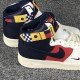 Air Force 1 high white red blue mens