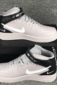 Air Force 1 high white black mens