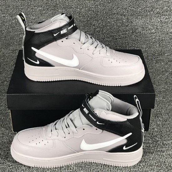 Air Force 1 high white black mens