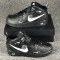 Air Force 1 Mid high black mens