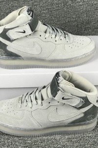 Air Force 1 high gray mens