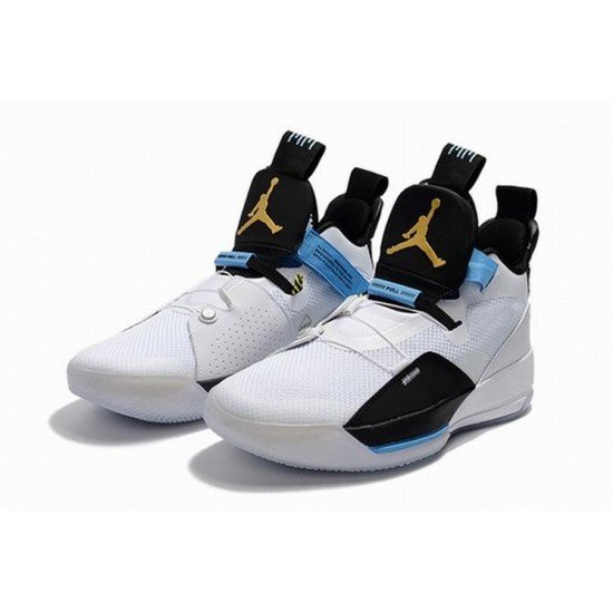 Air Jordan 33 white blue black mens