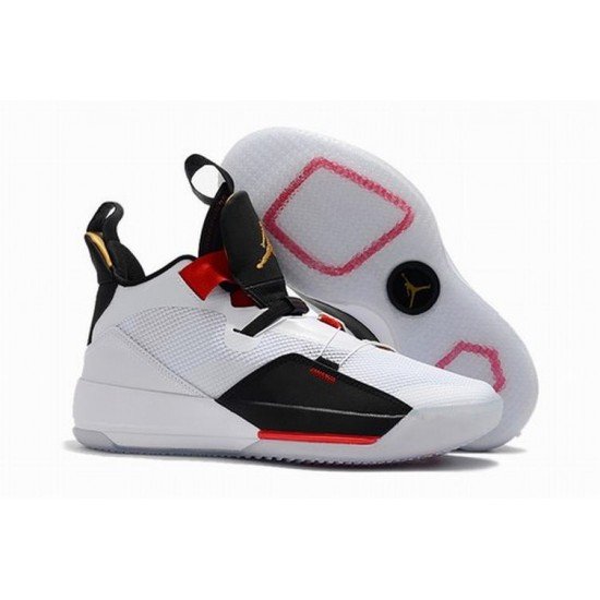 Air Jordan 33 white black red wens