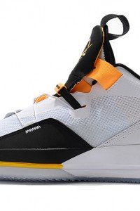 Air Jordan 33 nlack white yello mens