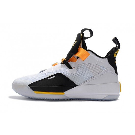 Air Jordan 33 nlack white yello mens