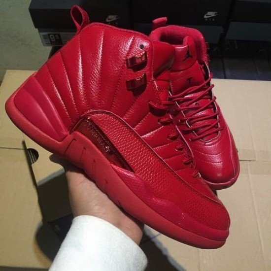 Air Jordan 12 full red mens