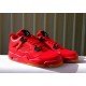 Air Jordan 4 red black mens