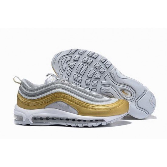 Air Max 97 gold silver mens