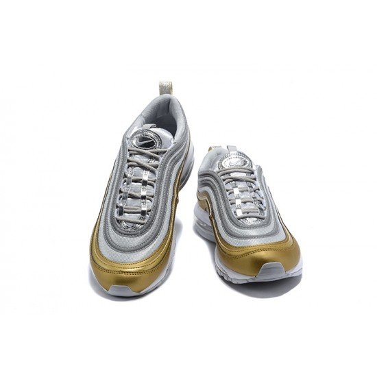 Air Max 97 gold silver mens