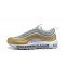 Air Max 97 gold silver mens